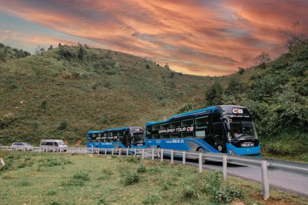G8 Sapa Open Tour Vip Cabin Bus Hanoi to Sapa