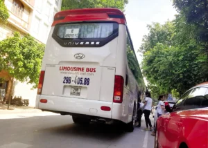 Hanoi to Cat Ba tourist bus