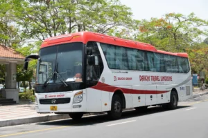 Hanoi to Cat Ba tourist bus