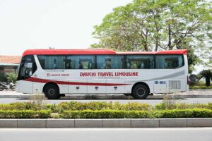 Hanoi to Cat Ba tourist bus
