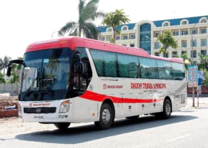 Hanoi to Cat Ba tourist bus