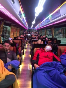 Hanoi to Ha Giang limousine bus