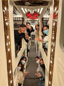 Hanoi to Ha Giang VIP cabin bus