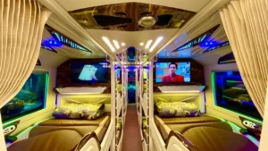 Hanoi to Ha Giang VIP cabin bus