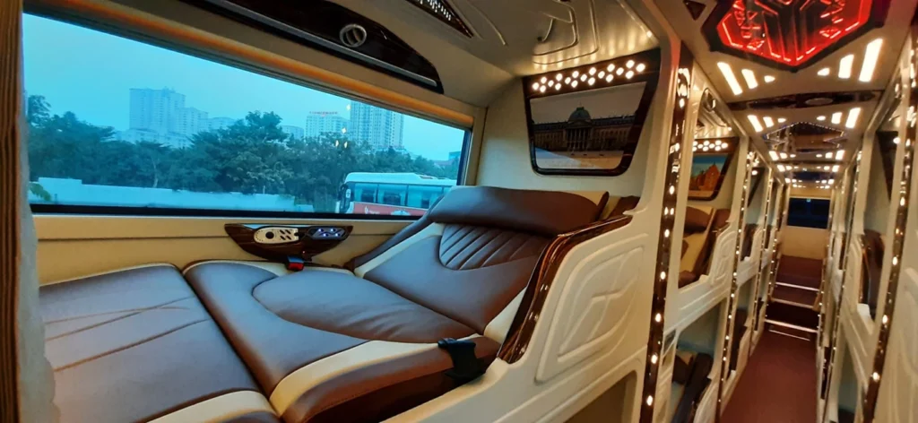 Hanoi to Ha Giang VIP cabin bus