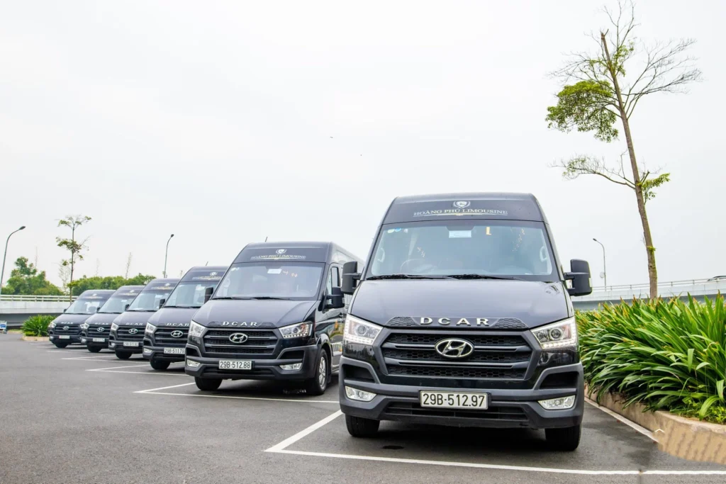 Hanoi to Ha Long limousine van