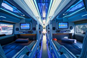 Sapa Group Bus VIP Cabin bus Hanoi to Sapa