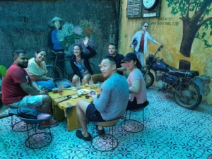 Hanoi vintage minsk motorbike tour