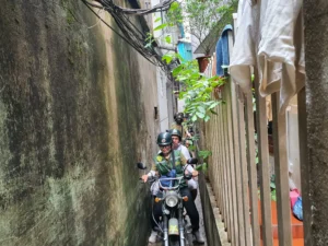 Hanoi vintage minsk motorbike tour