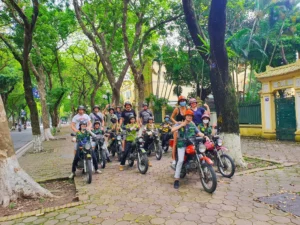 Hanoi vintage minsk motorbike tour