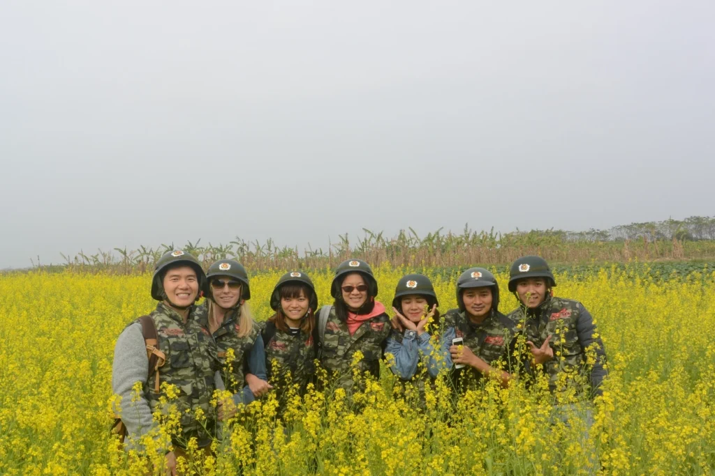 rural hanoi vintage motorbike tour