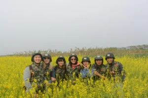 rural hanoi vintage motorbike tour