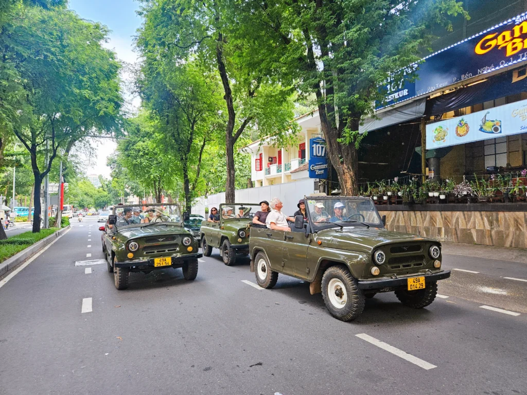 Saigon Jeep Tour Food Culture SJT1