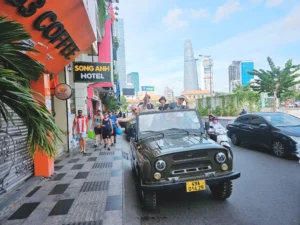 Saigon Jeep Tour Food Culture SJT1