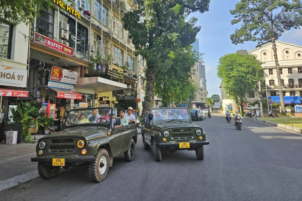 Saigon Jeep Tour Food Culture SJT1