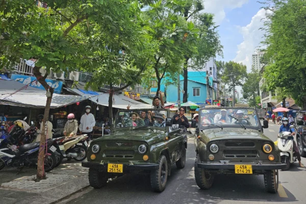 Saigon Jeep Tour Food Culture SJT1