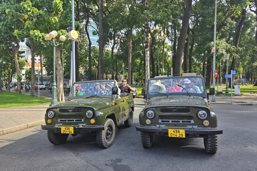 Saigon Jeep Tour Food Culture SJT1