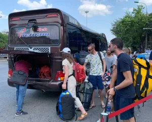 Sapa to Ha Giang Limousine 13-seater bus
