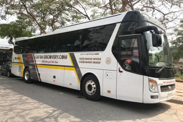Cat Ba to Ninh Binh tourist bus
