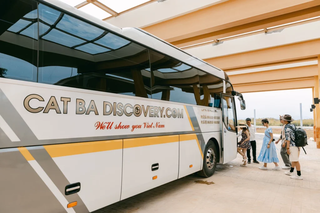 Cat Ba to Ninh Binh tourist bus