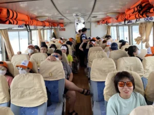 Halong Bay to Cat Ba Island Speedboat