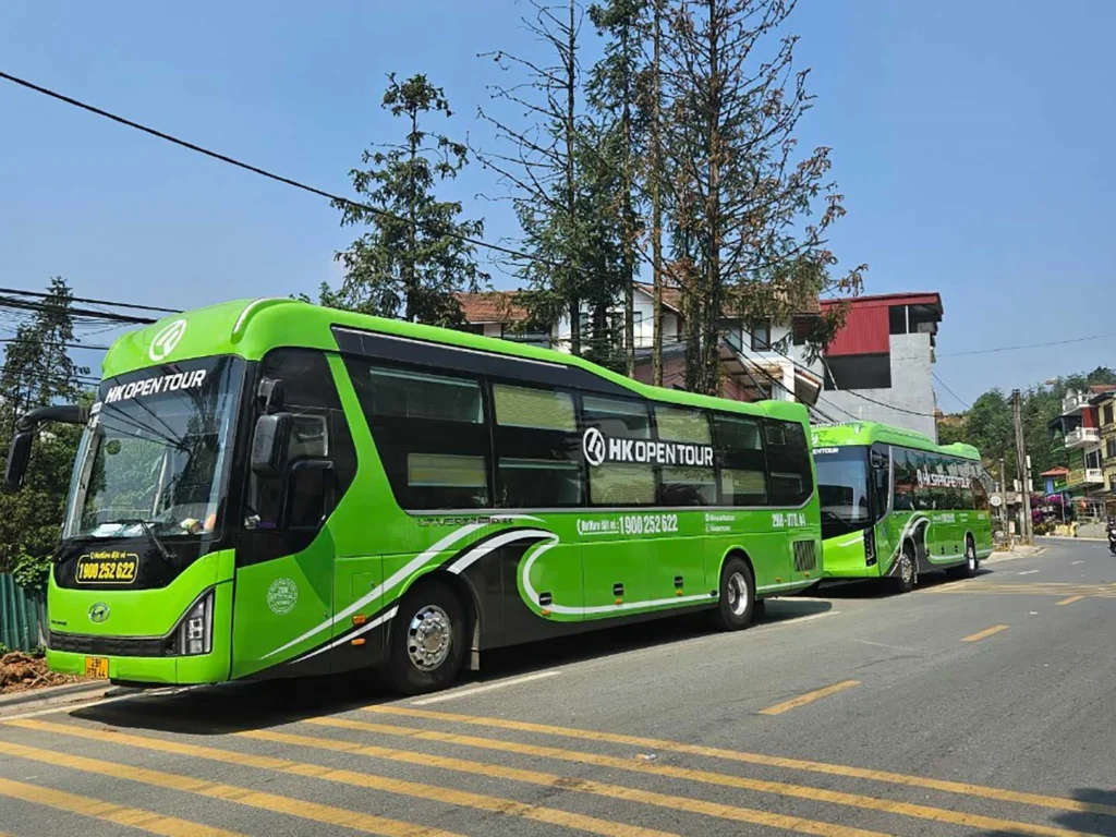 Open bus Hanoi - Phong Nha - Hue - Da Nang - Hoi An Vip Cabin bus