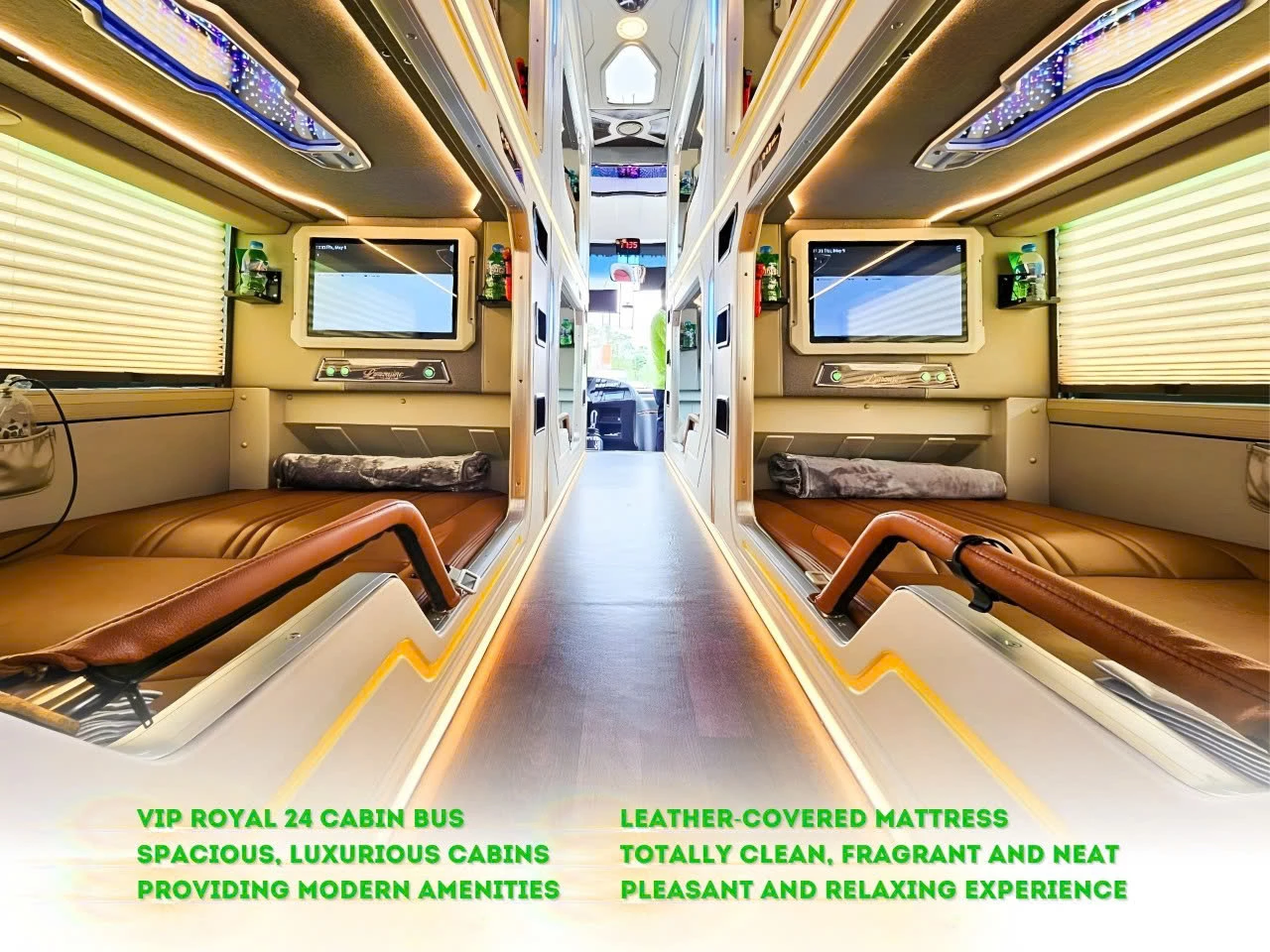VIP Cabin Sleeper Bus Ticket