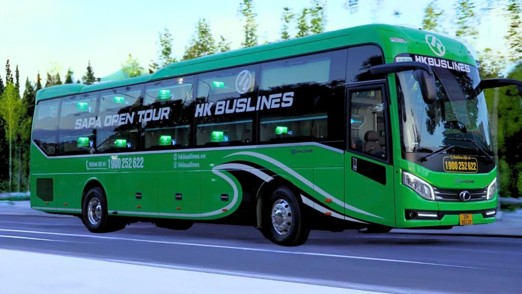Open bus Hanoi - Phong Nha - Hue - Da Nang - Hoi An Vip Cabin bus
