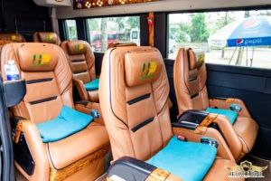 Hanoi to Cat Ba limousine van