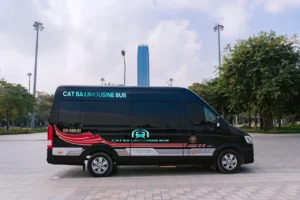 Hanoi to Cat Ba limousine van