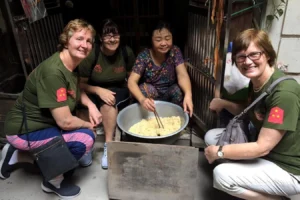 hanoi jeep tour to Co Loa village