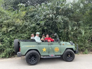 hanoi jeep tour to Co Loa village