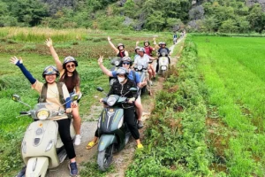 ninh binh jeep vespa tour