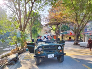 ninh binh jeep vespa tour