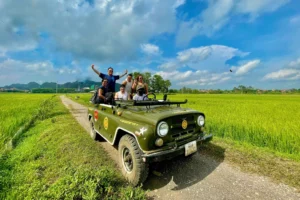 ninh binh jeep vespa tour