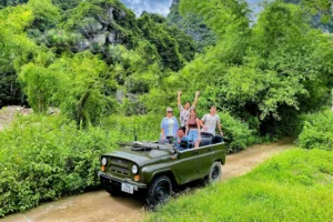ninh binh jeep vespa tour